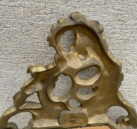 Image 1 of Antique Baroque Mirror in Gilded Wood