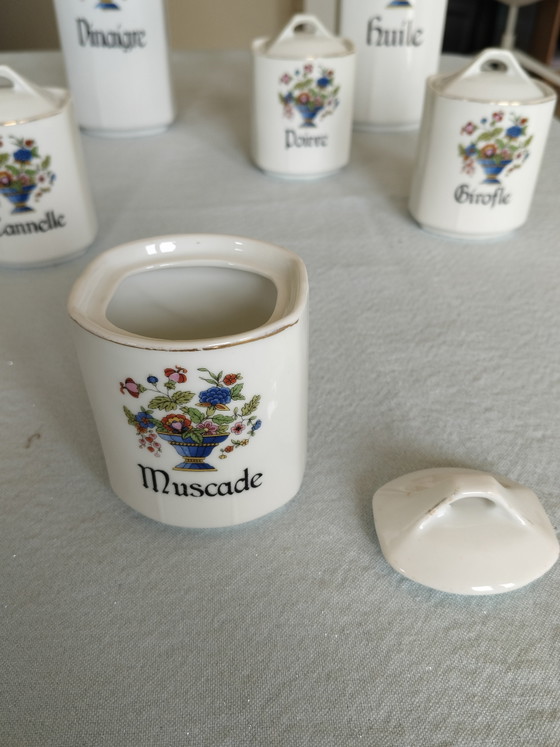 Image 1 of Set of spice jars/bottles 'Baudour'