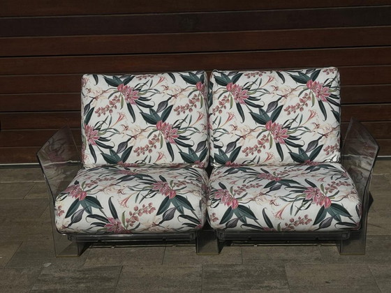 Image 1 of Kartell Pop Outdoor 2-zitsbank Piero Lissoni