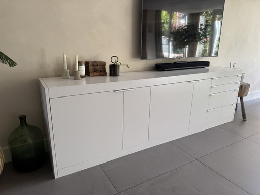 Originele Pastoe L-Serie Dressoir 260 Cm – Wit – Vintage Design
