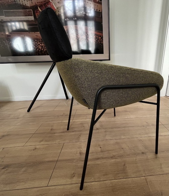 Image 1 of 4x Venjakob Design-Stühle "Marleen" – Hochwertiger Stoffmix (Q2)