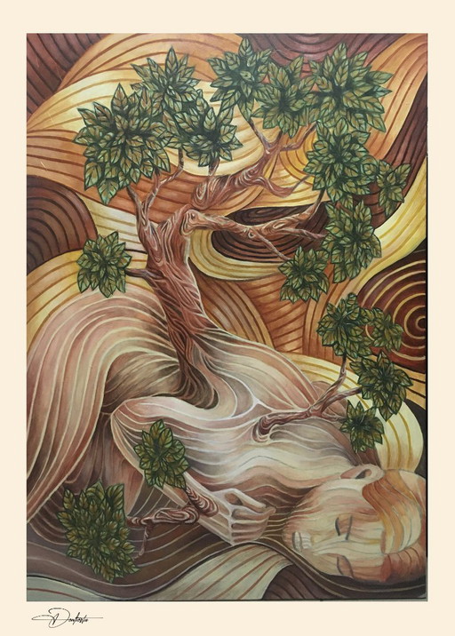 Don Kosta – Baum des Lebens – Leinwanddruck