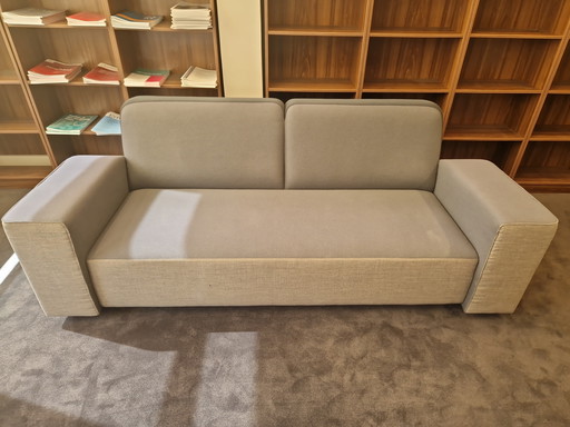 Sofá Montis de tela azul grisáceo