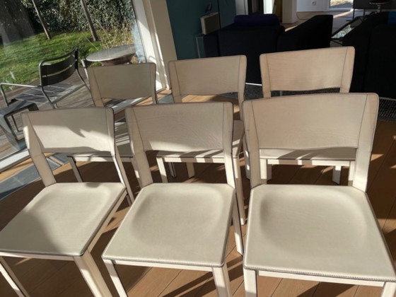 Image 1 of Set of Vintage dining chairs by Matteo Grassi, 1980s