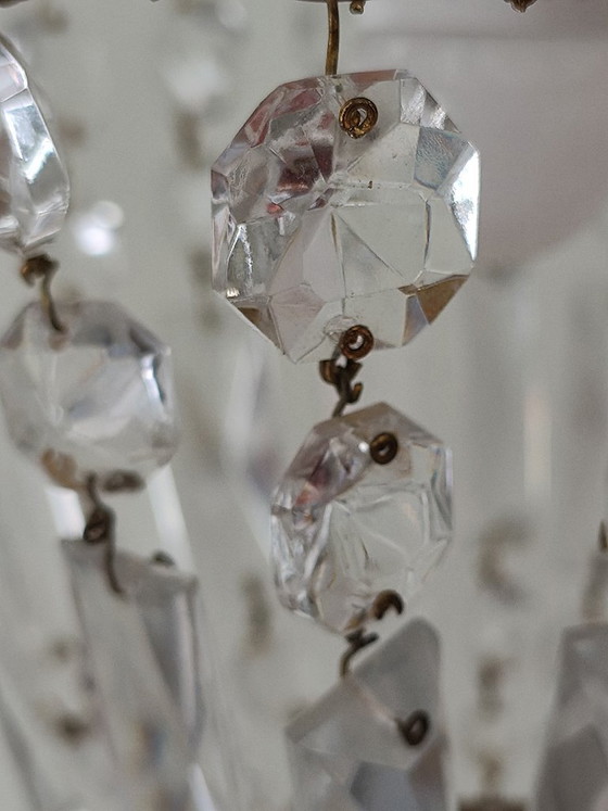 Lustre montgolfière ancien – Glass (photo 15 of 16)