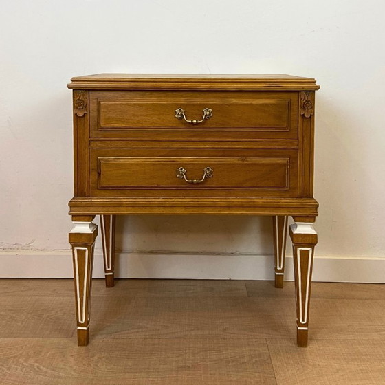 Image 1 of Comodino in stile Luigi XVI