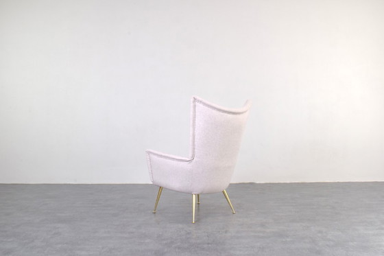 Image 1 of Italiaanse fauteuil uit het midden van de 20e eeuw, jaren 60.