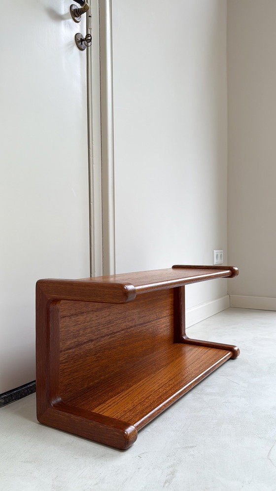 Mensola da parete vintage in legno di teak Dyrlund – Scaffali a muro, Wood (photo 7 of 9)