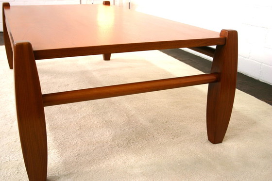 Image 1 of Top! Danish Vintage Teak Coffee Table / Mid - Century Coffee Table in the style of Sergio Rodrigues, Percival Lafer, excellent c