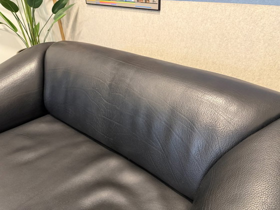 De Sede | DS47 | Schwarzes Büffelleder | 2 Stück – 2 Sitzer Sofas (photo 9 of 14)