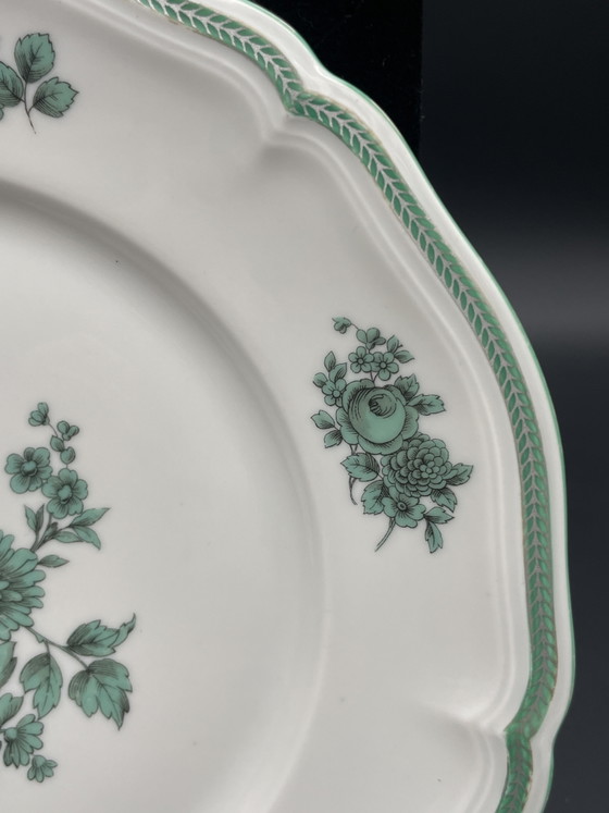 Rosenthal Chippendale Dinner Plate, Green Floral Decor, 25 cm – Crockery, Porcelain (photo 4 of 6)