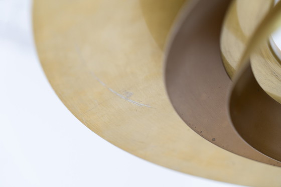 Image 1 of Early “P376” Brass Pendant Light by Jørgen Kastholm & Preben Fabricius for Nordisk Solar (Denmark, 1960s)