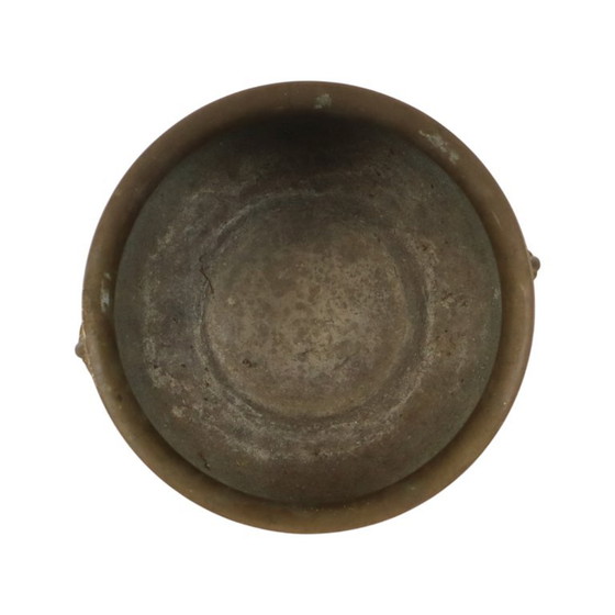 Oude Jardinière Bloempot Messing Leeuwenkopjes Begin 20ste – Plantenbak, Brass (photo 12 of 15)