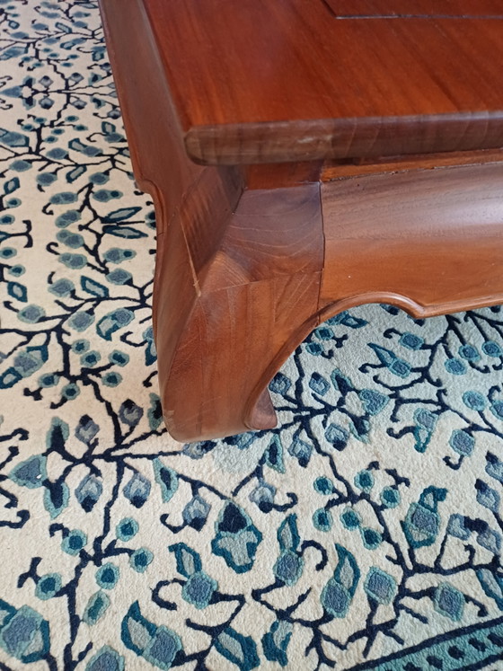 Kersenkleurige opiumtafel – Salontafels, Wood (photo 3 of 5)