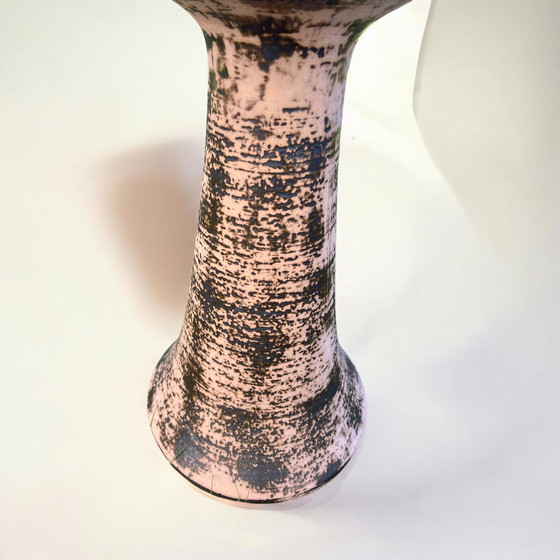 Image 1 of Vaso per fiori in ceramica/Stele per fiori Ruwel-Werke di metà secolo, realizzato nella Germania occidentale negli anni &#39;60 