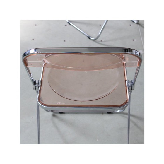 Image 1 of Pinkfarbene Plia Klappstühle (4er-Set)