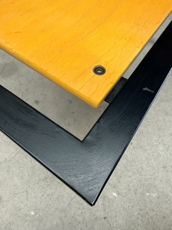 KFF Sinus chair, Karl Friedrich Förster (Bestand: 3) – Esszimmerstühle, Leder, Metall (photo 12 of 21)