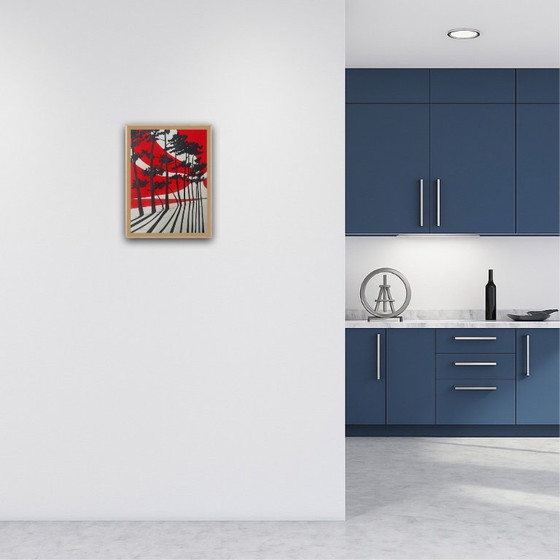 Image 1 of Gouache et Encre de Chine sur papier naturel Format 30x40cm. 