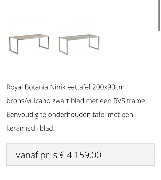 Image 1 of Beautiful garden set Royal Botania