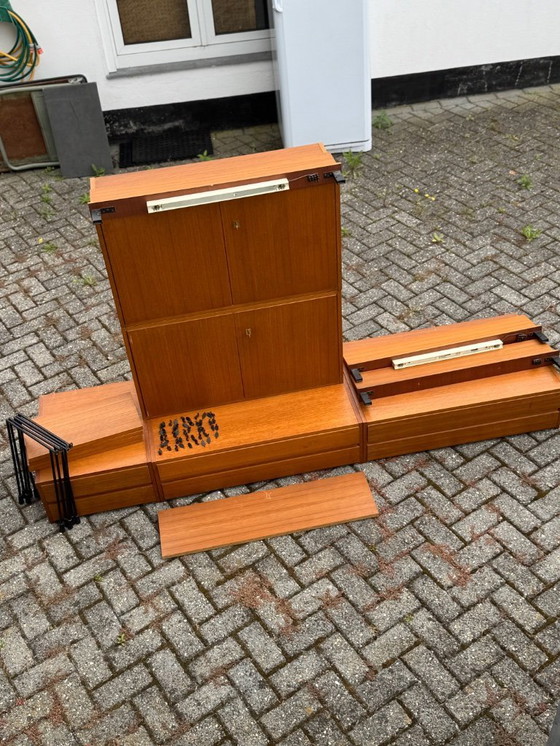 Image 1 of Omnia Modulair Teak Wandmeubel