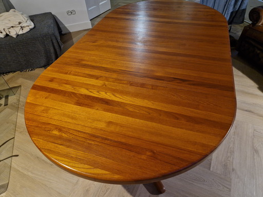 Table de salle à manger extensible en teck Glostrup