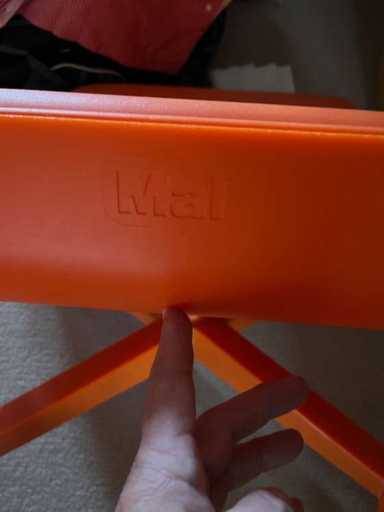 Image 1 of 1x Mal Eames armchair incl. hocker