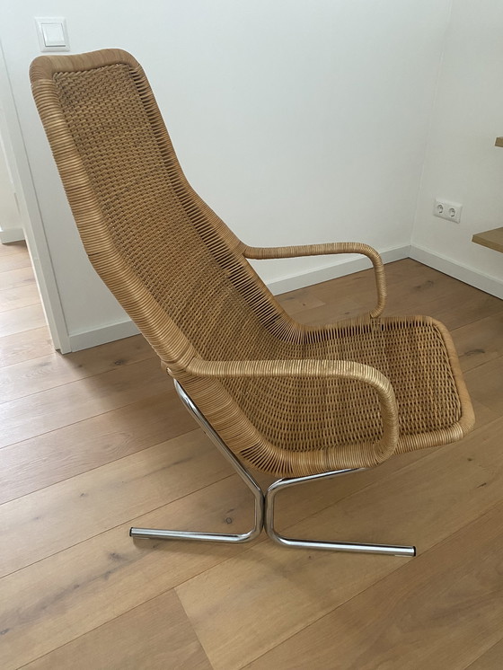Image 1 of Poltrona vintage in vimini rara - Poltrona, Dirk van Sliedregt