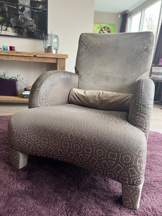 Image 1 of 2 fauteuils B&B Italia Oriente + repose-pieds