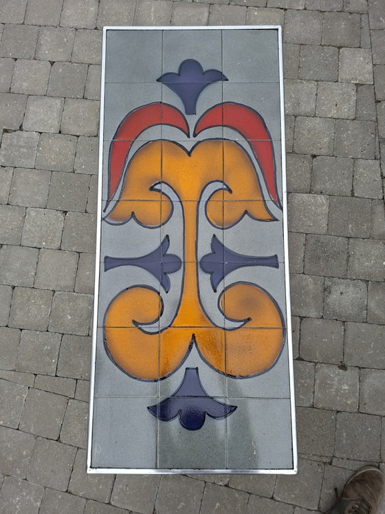 Tavolino da caffè in ceramica Vallauris anni '70 – Tavolini da caffè, Metal (photo 9 of 12)