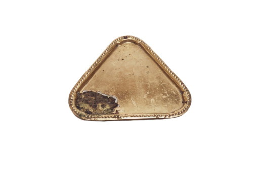 Plateau Art Déco, Pologne, années 1930 – tafelaccessoires, Brass (photo 2 of 7)