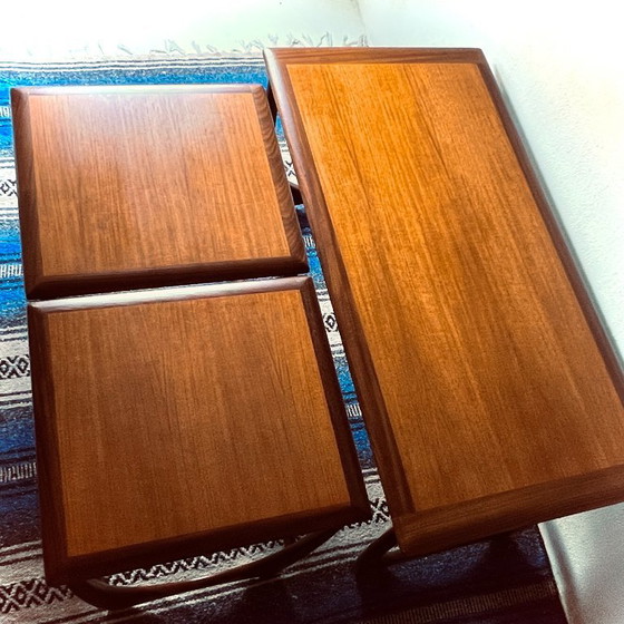 Image 1 of Coffee Table with Nesting Tables from G-Plan, Set of 3
