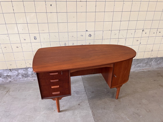 Image 1 of Vintage Scandinavian desk by HP Hansen