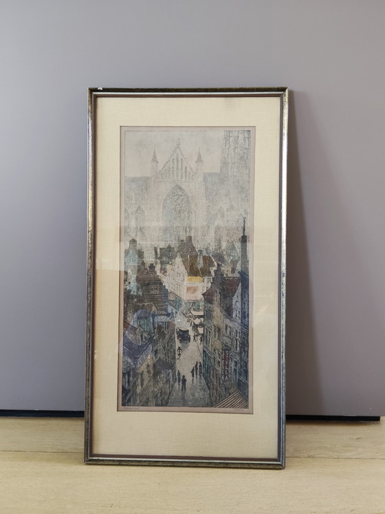 Image 1 of Han Jellinger " Vlaams dorp"