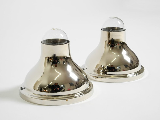 Image 1 of Dos hermosas lámparas de techo o de pared de estilo Art Nouveau Secesión de Koloman Moser para Wiener Werkstätten de WOKA