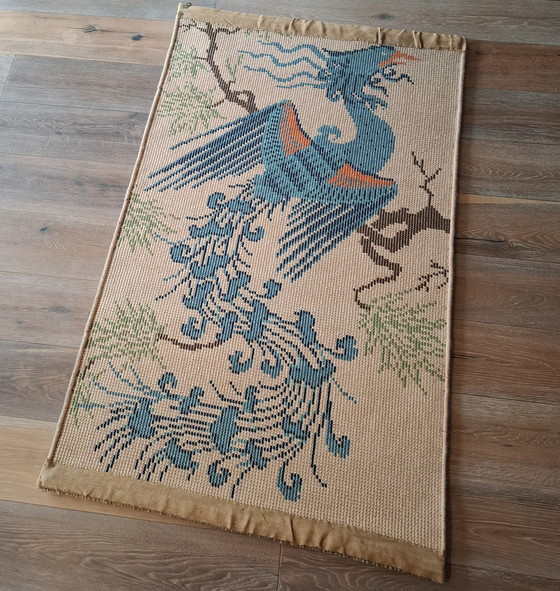 Image 1 of Arazzo da parete XXL Smyrna, annodato a mano.