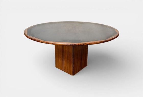 Image 1 of Tobia & Scarpa 'Africa', für Maxalto, Esszimmergarnitur, ca. 1975. Sehr guter Zustand.