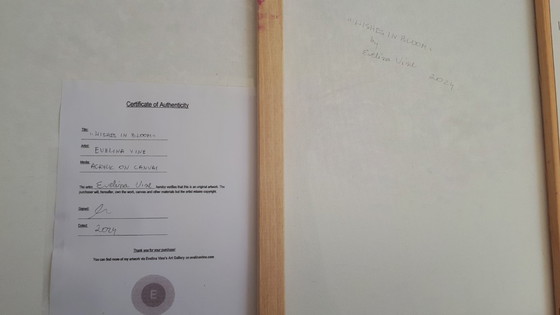 Image 1 of Evelina VINE - Wishes in Bloom - Tableau d'artiste