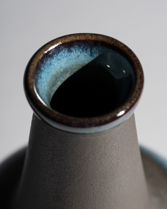 Image 1 of Jarrón de cerámica Søholm Studio Einar Johansen Dinamarca años 60 Modelo 3329