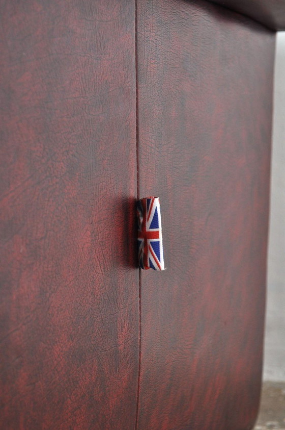 Image 1 of Divano Chesterfield vintage a 3 posti