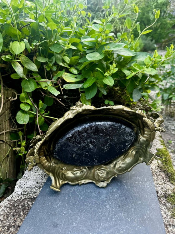 Macetas grandes para jardín de rocas, ángel Art Nouveau – Metal, Rococo (photo 15 of 18)