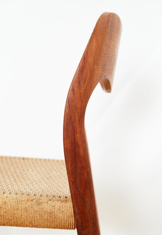 Image 1 of Niels O. Møller eetkamerstoelen nr. 71 voor J. L. Møller, set van 3