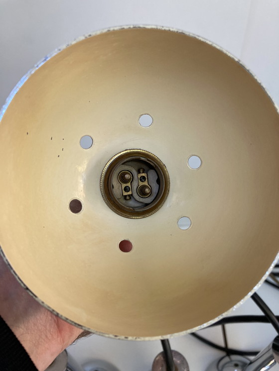 Image 1 of 5-lichts vintage jaren 70 chromen cascade hanglamp