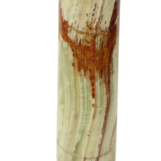 Image 1 of Lampe colonne classique en marbre onyx