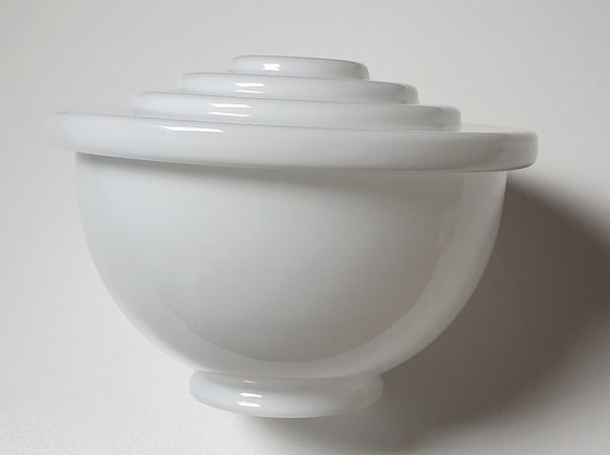 Lámpara colgante Art Déco Rubli/Thabur de los años 30 – Rubli Thabur, Lámparas colgantes, Glass (photo 28 of 32)