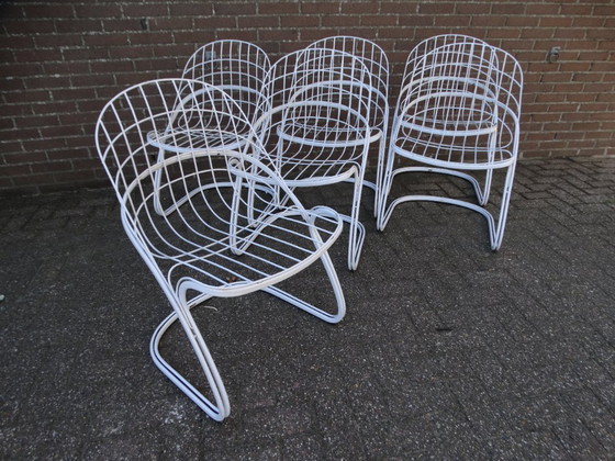 Image 1 of 6x Theme / Gastone Rinaldi / pascale Esszimmerstühle