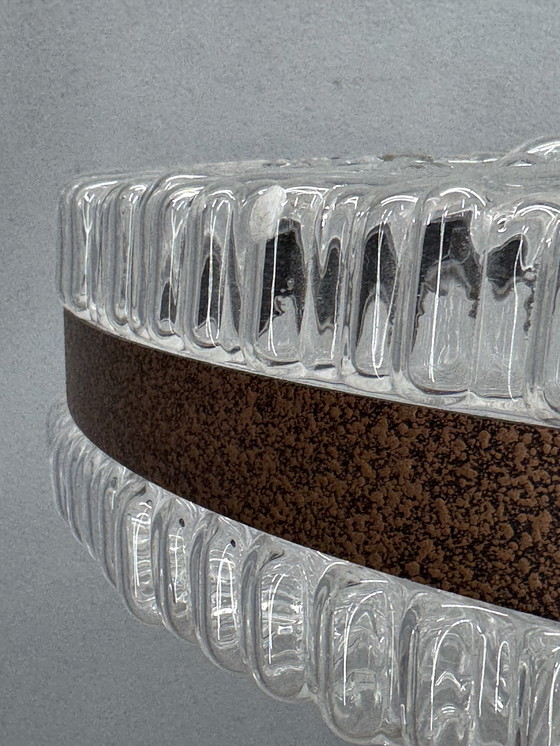 Image 1 of 1960s Plastic Pendant Lamp with Retro Design