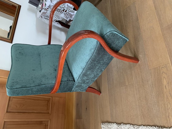 Poltrona Art Déco Verde, anni '20 – Poltrone, Art Deco (photo 4 of 6)