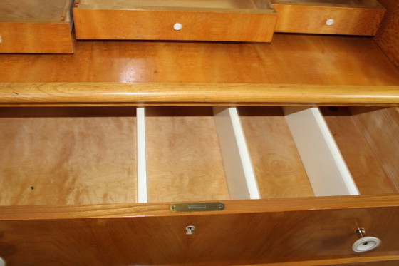 Image 1 of Teakholz-Rollenschreibtisch - Schweden, 1960er Jahre