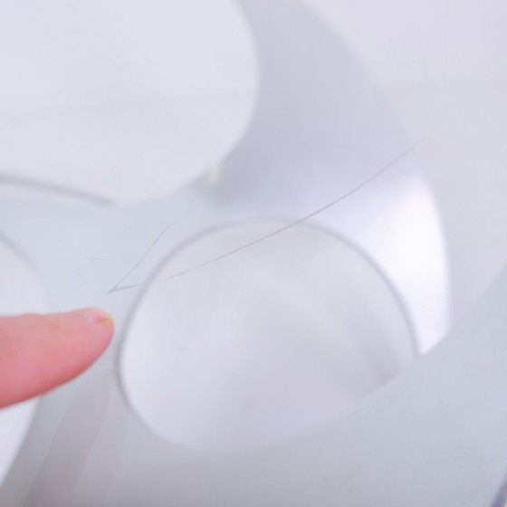 Image 1 of Tavolino "Hélice" in alluminio, Knut Hesterberg per Ronald Schmitt