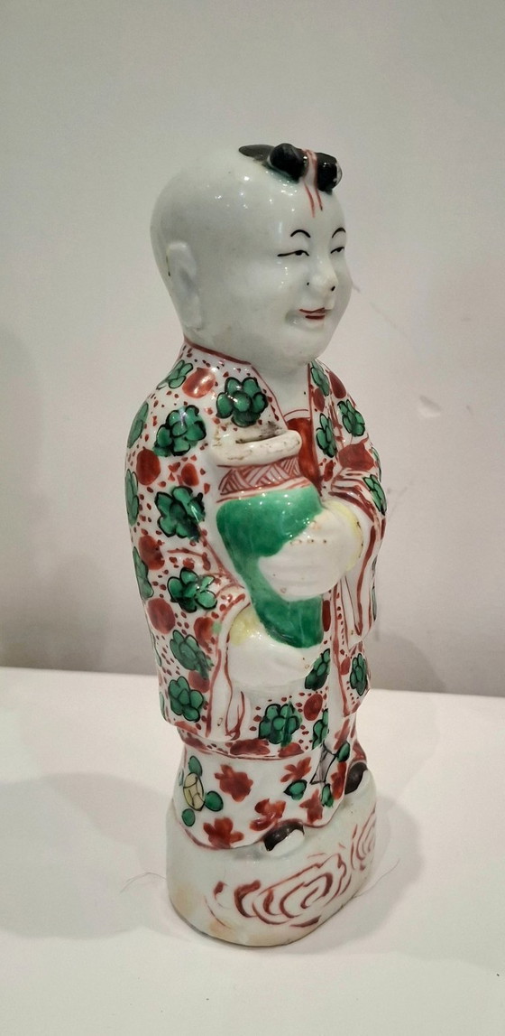 Image 1 of Chinese Family Verte Porcelain figurine